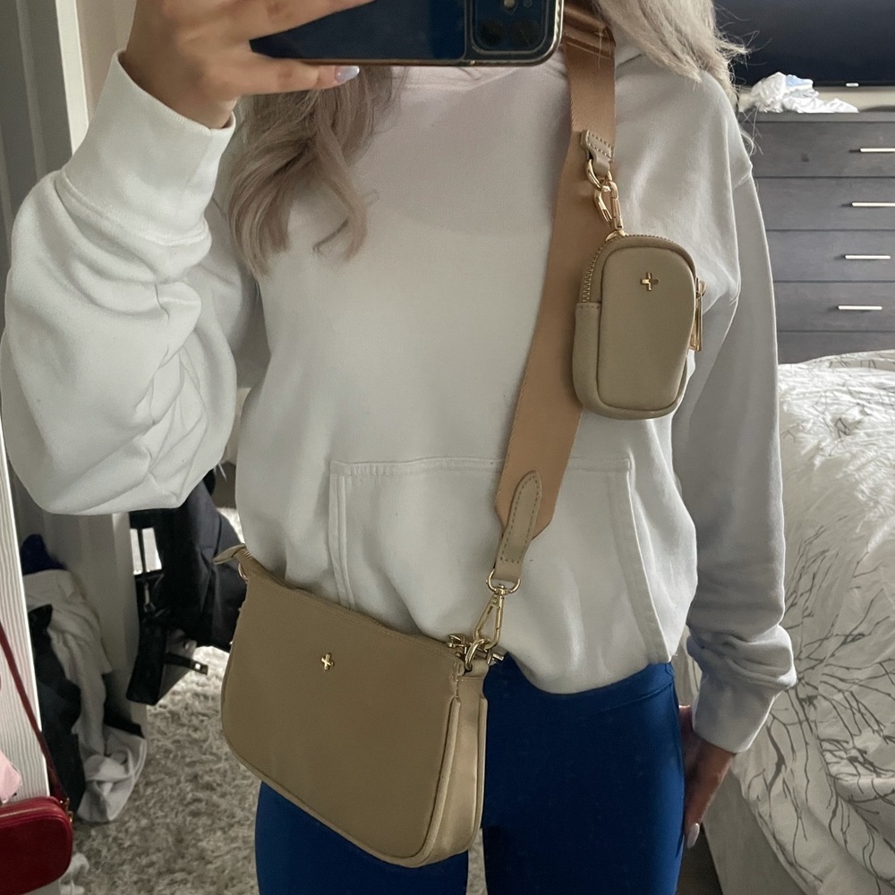White Fox Purse